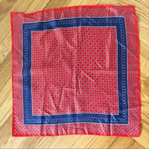 VINTAGE 80s Haute Nautical Scarf